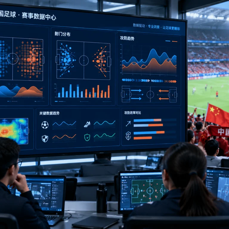 数据型球迷通过多维指标观察中国队比赛走势